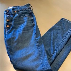 Madewell 11” high-rise skinny jean